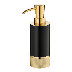 Дозатор для жидкого мыла 20006 001006 GL-AL6 цвет глянцевое золото, черный