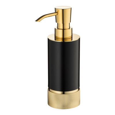 Дозатор для жидкого мыла 20006 001006 GL-AL6 цвет глянцевое золото, черный
