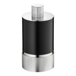 Стакан для ватных дисков 20006 001013 CR-AL6 цвет глянцевый хром, черный