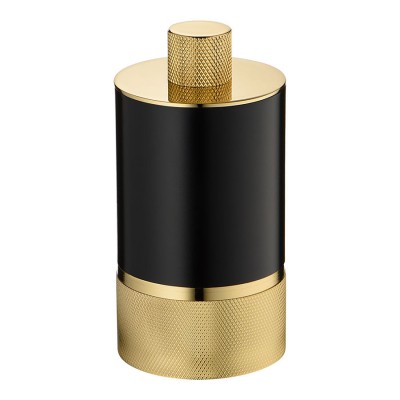 Стакан для ватных дисков 20006 001013 GL-AL6 цвет глянцевое золото, черный