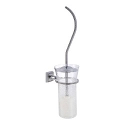 Ёршик 3504-75-005 цвет глянцевый хром, узорчатое стекло, кристаллы Swarovski, латунь