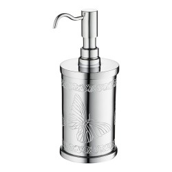 Дозатор для жидкого мыла 3507-8-005 цвет глянцевый хром, латунь высота 205 мм