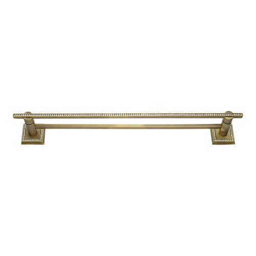 Держатель для полотенец 3513-75-013 цвет состаренная латунь, кристаллы Swarovski, латунь длина 500 мм 