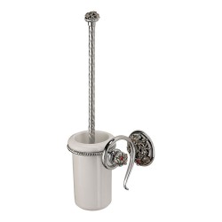 Ёршик PV1610/K цвет старое серебро, белая керамика, латунь