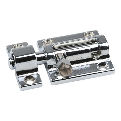 Шпингалет 00161 цвет глянцевый хром длина 48 мм