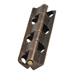 Петля мебельная 00810 цвет старая бронза длина 55 мм