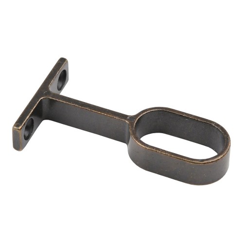 Штангодержатель проходной овальный 01534 цвет бронза Штангодержатель проходной овальный 01534 цвет бронза