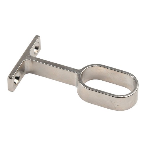 Штангодержатель проходной овальный 01555 цвет хром