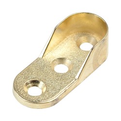 Штангодержатель боковой овальный 01562 цвет глянцевое золото Штангодержатель боковой овальный 01562 цвет глянцевое золото