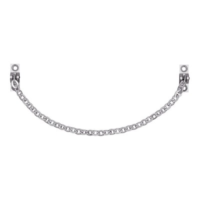 Цепочка ограничитель для двери 076130N цвет глянцевый хром длина 297 мм