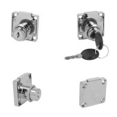 Замок накладной мебельный 14.01.065-5 цвет никель 850 