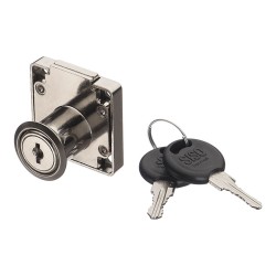 Замок накладной мебельный 14.01.065-5 цвет никель 850 