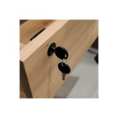 Замок накладной мебельный 14.01.067-0 цвет черный 850 