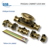 Штанга 14.05.560-1 длина 1500 мм цвет желтый цинк для замка 14.05.550-0 