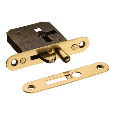 Замок мебельный врезной 14.06.064-0 стальной корпус