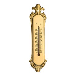 Термометр декоративный 14335-B глянцевая латунь длина 215 мм 