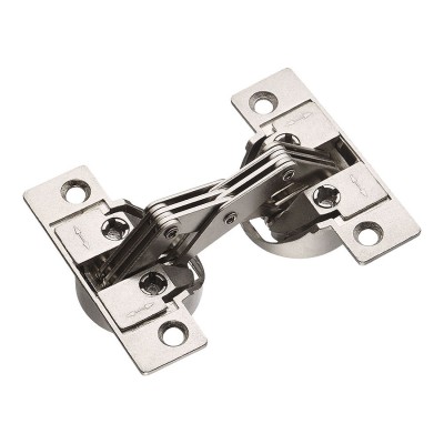 Петля широкого раскрытия мебельная 15.04.020-1 цвет никель диаметр 52 мм