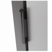 Петля для стеклянной или деревянной двери EASY 15.04.106-0 цвет черный длина 50 мм 