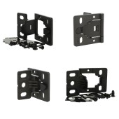 Петля для стеклянной или деревянной двери EASY 15.04.106-0 цвет черный длина 50 мм 