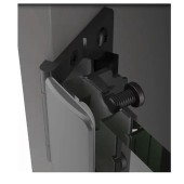 Петля для стеклянной или деревянной двери EASY 15.04.106-0 цвет черный длина 50 мм 