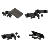 Лицевая накладка для петли EASY 15.04.126-0 цвет черный длина 55 мм 