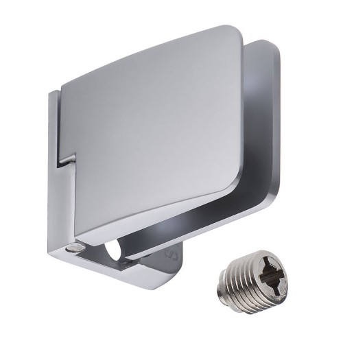 Петля для стеклянной двери центральная левая SQUARE 15.06.261-0 цвет алюминий длина 40 мм Петля для стеклянной двери центральная левая SQUARE 15.06.261-0 цвет алюминий длина 40 мм