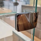 Петля для стеклянной двери универсальная SEE ME 15.06.270-0 цвет хром длина 44 мм 