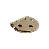 Петля карточная мебельная 15.09.411-0 цвет бронза длина 48 мм