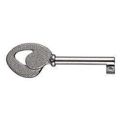 Ключ мебельный 15.531.46.DIA.07 цвет глянцевый хром, бриллиантовое паве