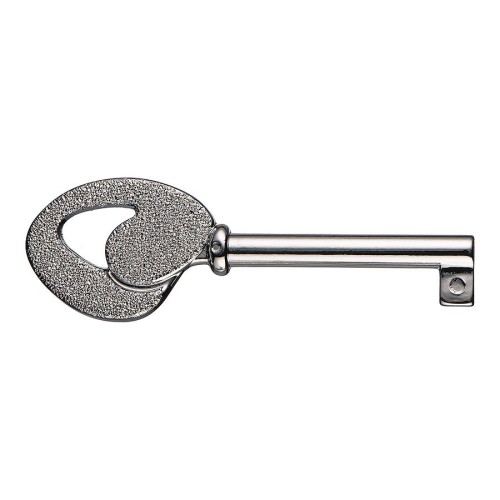 Ключ мебельный 15.531.46.DIA.07 цвет глянцевый хром, бриллиантовое паве