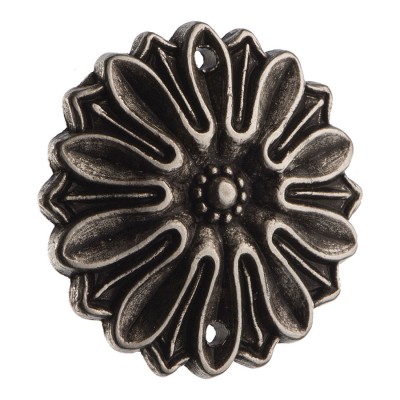 Накладка декоративная 15.708.00.16 цвет старое серебро диаметр 33 мм Накладка декоративная 15.708.00.16 цвет старое серебро диаметр 33 мм