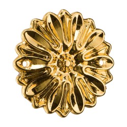 Накладка декоративная 15.708.00.19 цвет глянцевое золото 24К диаметр 33 мм Накладка декоративная 15.708.00.19 цвет глянцевое золото 24К диаметр 33 мм