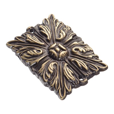 Накладка декоративная 15.709.00.04 цвет старая бронза длина 37 мм Накладка декоративная 15.709.00.04 цвет старая бронза длина 37 мм