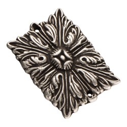 Накладка декоративная 15.709.00.16 цвет старое серебро длина 37 мм Накладка декоративная 15.709.00.16 цвет старое серебро длина 37 мм