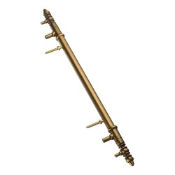 Петля штыревая мебельная 1703-22 цвет старая бронза длина 342 мм