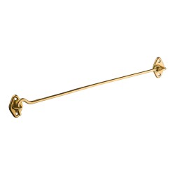 Крючок держатель для ставен 2.703 глянцевая латунь длина 320 мм 