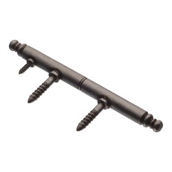 Петля штыревая мебельная 2100-53 цвет старое серебро длина 100 мм Петля штыревая мебельная 2100-53 цвет старое серебро длина 100 мм