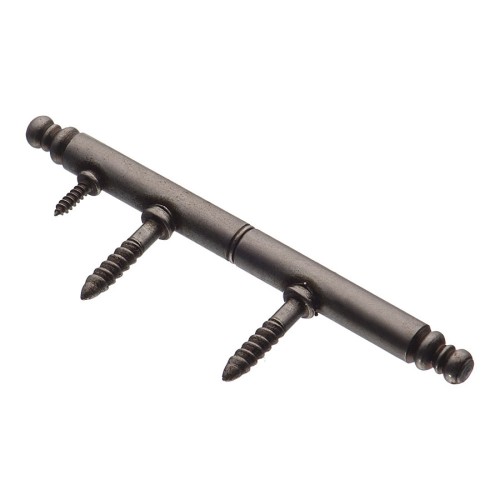 Петля штыревая мебельная 2100-53 цвет старое серебро длина 100 мм Петля штыревая мебельная 2100-53 цвет старое серебро длина 100 мм