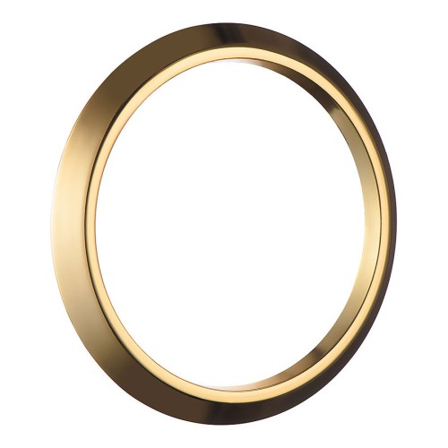 Накладка декоративная 2131 Gold цвет глянцевое золото диаметр 112 мм, крепление 96 мм Накладка декоративная 2131 Gold цвет глянцевое золото диаметр 112 мм, крепление 96 мм