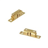 Мебельная шаровая защелка 22.01.004-0 цвет латунь 