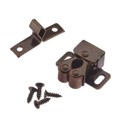 Мебельная роликовая защелка 22.01.500-0 цвет бронза