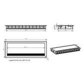 Заглушка кабель-канала прямоугольная MAMBO 25.20.382-0 цвет белый, длина 300 мм