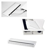 Заглушка кабель-канала прямоугольная MAMBO 25.20.382-0 цвет белый, длина 300 мм