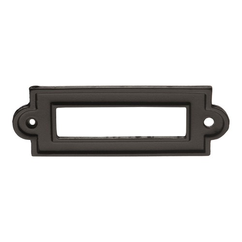 Накладка декоративная для информации 3089-14 цвет черный длина 63 мм