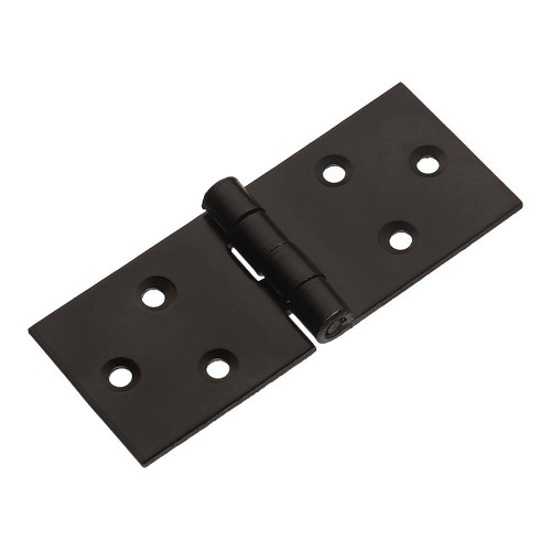 Петля карточная мебельная 3400-14 цвет черный длина 90 мм