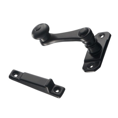 Мебельная защелка 3750305 ALDABA LATON 18MM NEGRA цвет черный матовый длина 70 мм Мебельная защелка 3750305 ALDABA LATON 18MM NEGRA цвет черный матовый длина 70 мм