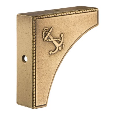 Накладка декоративная угловая 4411.0060.001 цвет античная бронза длина 60 мм Накладка декоративная угловая 4411.0060.001 цвет античная бронза длина 60 мм