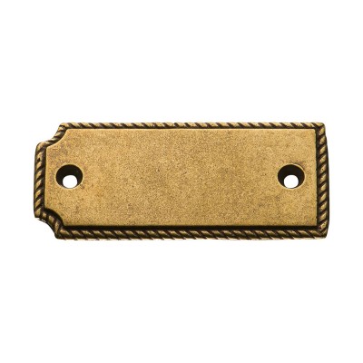 Накладка декоративная 4466.0025.002 цвет старая бронза длина 55 мм