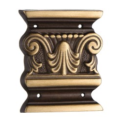 Накладка декоративная 4732.0067.001 цвет античная бронза длина 67 мм Накладка декоративная 4732.0067.001 цвет античная бронза длина 67 мм