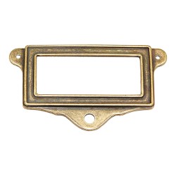 Накладка декоративная для информации 4799.0066.002 цвет старая бронза длина 66 мм Накладка декоративная для информации 4799.0066.002 цвет старая бронза длина 66 мм